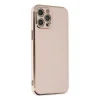 Apple İphone 12 Pro Max Kılıf Volet Silikon - Pembe