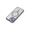 Apple İphone 13 Kılıf Joke Simli Magneticsafe Kılıf - Derin Mor