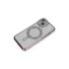 Apple İphone 13 Kılıf Joke Simli Magneticsafe Kılıf - Pembe