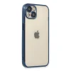 Apple İphone 13 Kılıf Razer Lensli Silikon - Lacivert