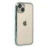 Apple İphone 13 Kılıf Razer Lensli Silikon - Yeşil