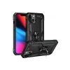 Apple İphone 13 Kılıf Sofya Yüzüklü Silikon Kapak - Siyah