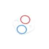 Apple İphone 13 Mini Renkli Kamera Lens Koruma Cam - Pembe-mavi