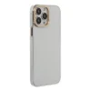 Apple İphone 13 Pro Kılıf Anka Pc Sert Metal Kapak - Şeffaf