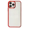 Apple İphone 13 Pro Kılıf Element Silikon - Kırmızı