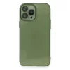 Apple İphone 13 Pro Kılıf Fly Lens Silikon - Yeşil