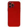 Apple İphone 13 Pro Kılıf Nano İçi Kadife Silikon - Kırmızı