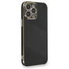 İphone 13 Pro Kılıf Volet Silikon - Siyah