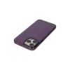 Apple İphone 13 Pro Max Kılıf Anka Pc Sert Metal Kapak - Mor