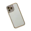 İphone 13 Pro Max Kılıf Liva Lens Silikon - Lila