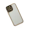 İphone 13 Pro Max Kılıf Liva Lens Silikon - Siyah