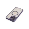 Apple İphone 13 Pro Max Kılıf Prag Magneticsafe Kapak - Derin Mor