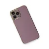 Apple İphone 13 Pro Max Kılıf Volet Silikon - Mor