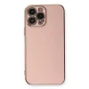 Apple İphone 13 Pro Max Kılıf Volet Silikon - Pembe
