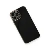 Apple İphone 13 Pro Max Kılıf Volet Silikon - Siyah