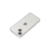 Apple İphone 14 Kılıf Luko Lens Silikon - Gümüş