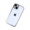 Apple İphone 14 Kılıf Razer Lensli Silikon - Gold