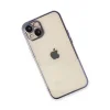 Apple İphone 14 Kılıf Razer Lensli Silikon - Mor