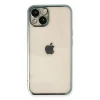 Apple İphone 14 Kılıf Razer Lensli Silikon - Yeşil