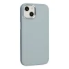 Apple İphone 14 Plus Kılıf Asya Deri Silikon - Sierra Blue