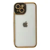 Apple İphone 14 Plus Kılıf Liva Lens Silikon - Siyah