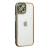 Apple İphone 14 Plus Kılıf Liva Lens Silikon - Yeşil