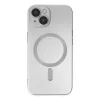 Apple İphone 14 Plus Kılıf Moshi Lens Magneticsafe Silikon - Gümüş