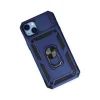 Apple İphone 14 Plus Kılıf Pars Lens Yüzüklü Silikon - Lacivert