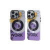 Apple İphone 14 Pro Kılıf Apollo Magneticsafe Desenli Kapak - Apollo Şeffaf - 6