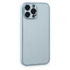 Apple İphone 14 Pro Kılıf Coco Deri Silikon Kapak - Sky Blue