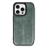 Apple İphone 14 Pro Kılıf Flip Cover - Koyu Yeşil