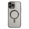 Apple İphone 14 Pro Kılıf Magneticsafe Lazer Silikon - Siyah
