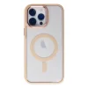 Apple İphone 14 Pro Kılıf Room Magneticsafe Silikon - Pudra