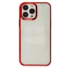 Apple İphone 14 Pro Max Kılıf Element Silikon - Kırmızı