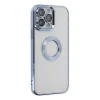 Apple İphone 14 Pro Max Kılıf Slot Silikon - Sierra Blue