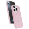 Apple İphone 14 Pro Max Regal Magsafe Standlı Kapak - Açık Pembe