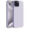 Apple İphone 15 Kılıf First Silikon - Lila