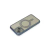 Apple İphone 15 Kılıf Joke Simli Magneticsafe Kılıf - Lacivert