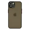 Apple İphone 15 Kılıf Montreal Silikon Kapak - Siyah