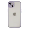 Apple İphone 15 Plus Kılıf Montreal Silikon Kapak - Mor