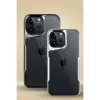 Apple İphone 15 Pro Kılıf Boyi Silikon Kapak - Siyah