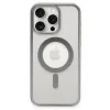 Apple İphone 15 Pro Kılıf Erozi Magsafe Kapak - Gümüş