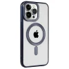 Apple İphone 15 Pro Kılıf Kronos Magsafe Kapak - Lacivert