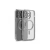 Apple İphone 15 Pro Kılıf Kross Magneticsafe Kapak - Gümüş