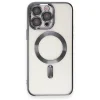 Apple İphone 15 Pro Kılıf Kross Magneticsafe Kapak - Titan Gri