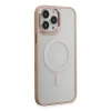 Apple İphone 15 Pro Kılıf Room Magneticsafe Silikon - Pudra
