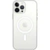 Apple İphone 15 Pro Max Kılıf Magneticsafe Şeffaf Silikon - Şeffaf