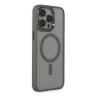 Apple İphone 15 Pro Max Kılıf Room Magneticsafe Silikon - Gri