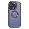 Apple İphone 15 Pro Max Kılıf Slot Silikon - Mor