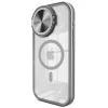 Apple İphone 15 Pro Max Kılıf Teleskop Lens Magsafe Silikon Kapak - Titan Gri